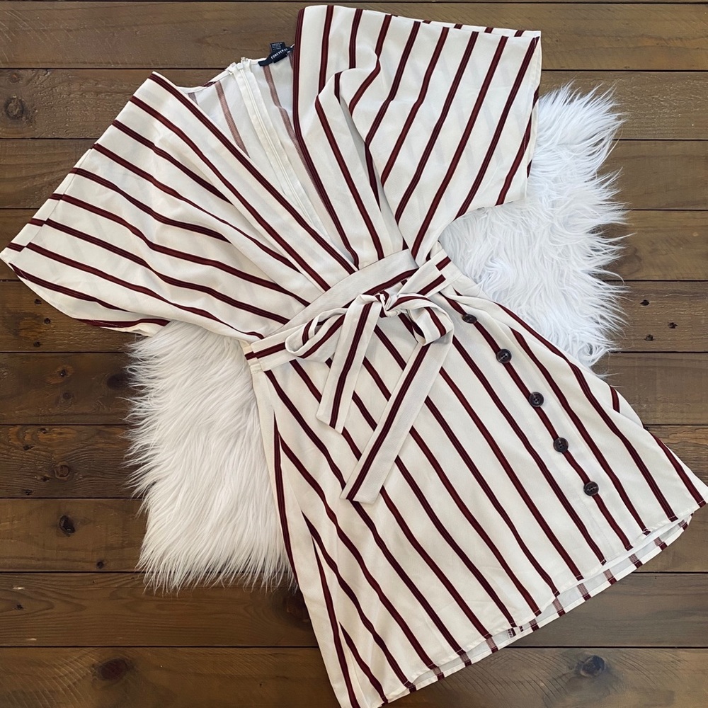 Stripped Romper